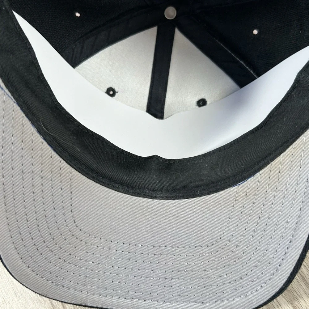 VTG Pittsburgh Steelers Snapback Hat NFL Football Black Pro Line AJD Wool Cap